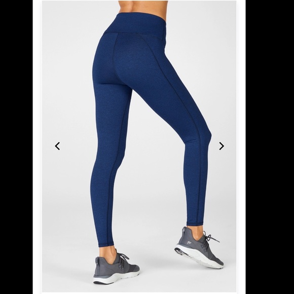 High-Waisted Heatherknit 7/8 FABLETICS XS - Picture 4 of 8